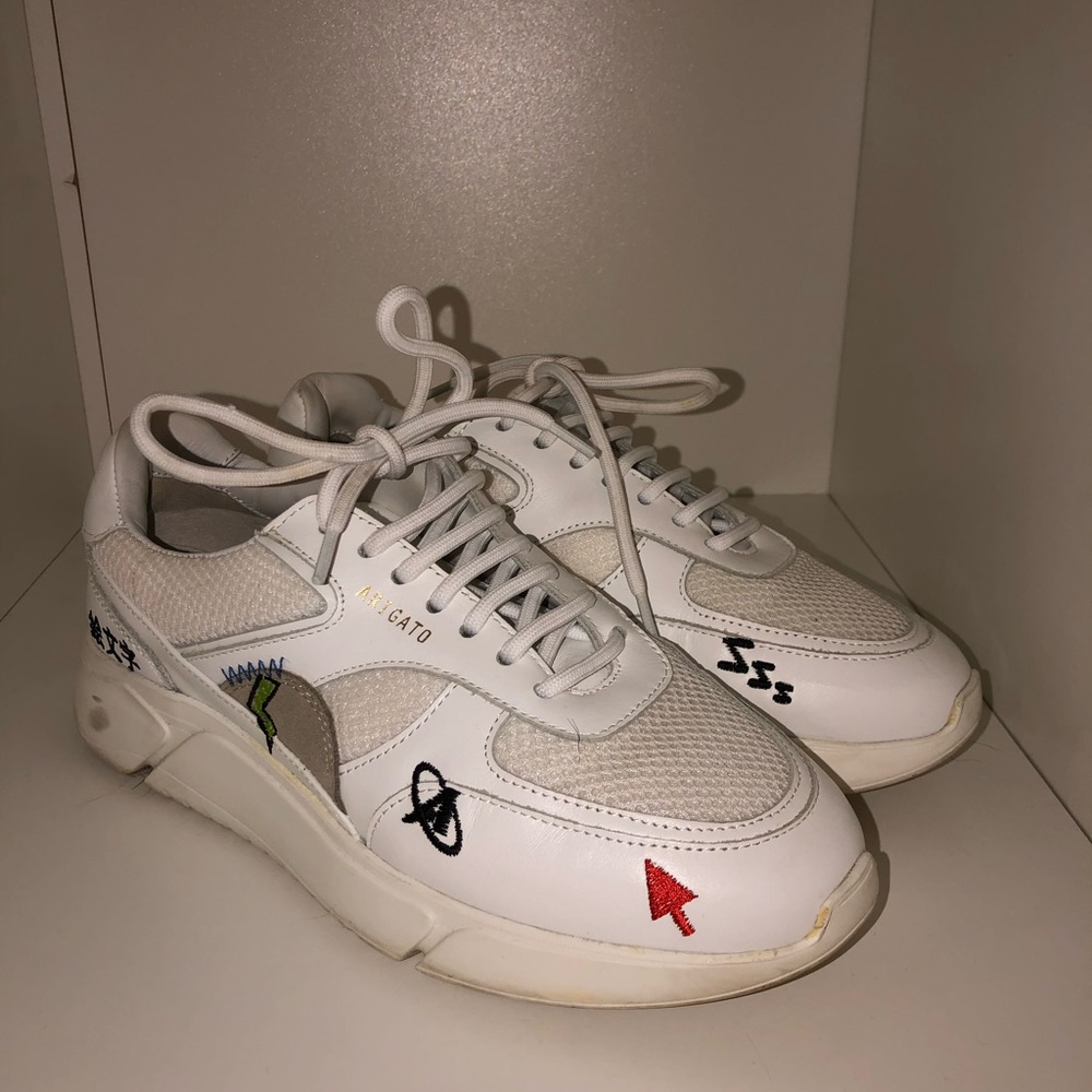 Axel ARIGATO Genesis emoji leather sneakers